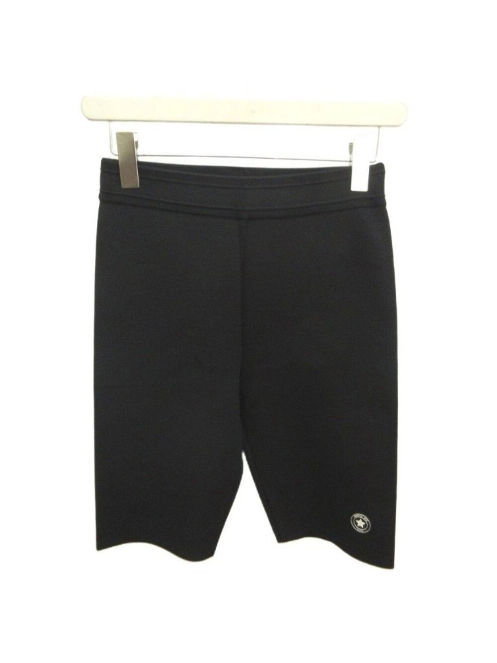 Dior Logo Patch Knit Shorts Black 36